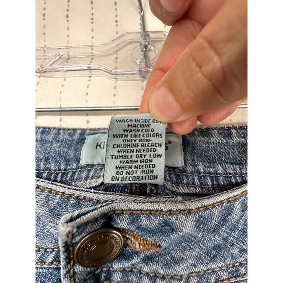 Kim Rogers Womens Jeans Sz 16 Petite Blue Denim Boot Cut Casual Classic Stretch - Picture 5 of 11